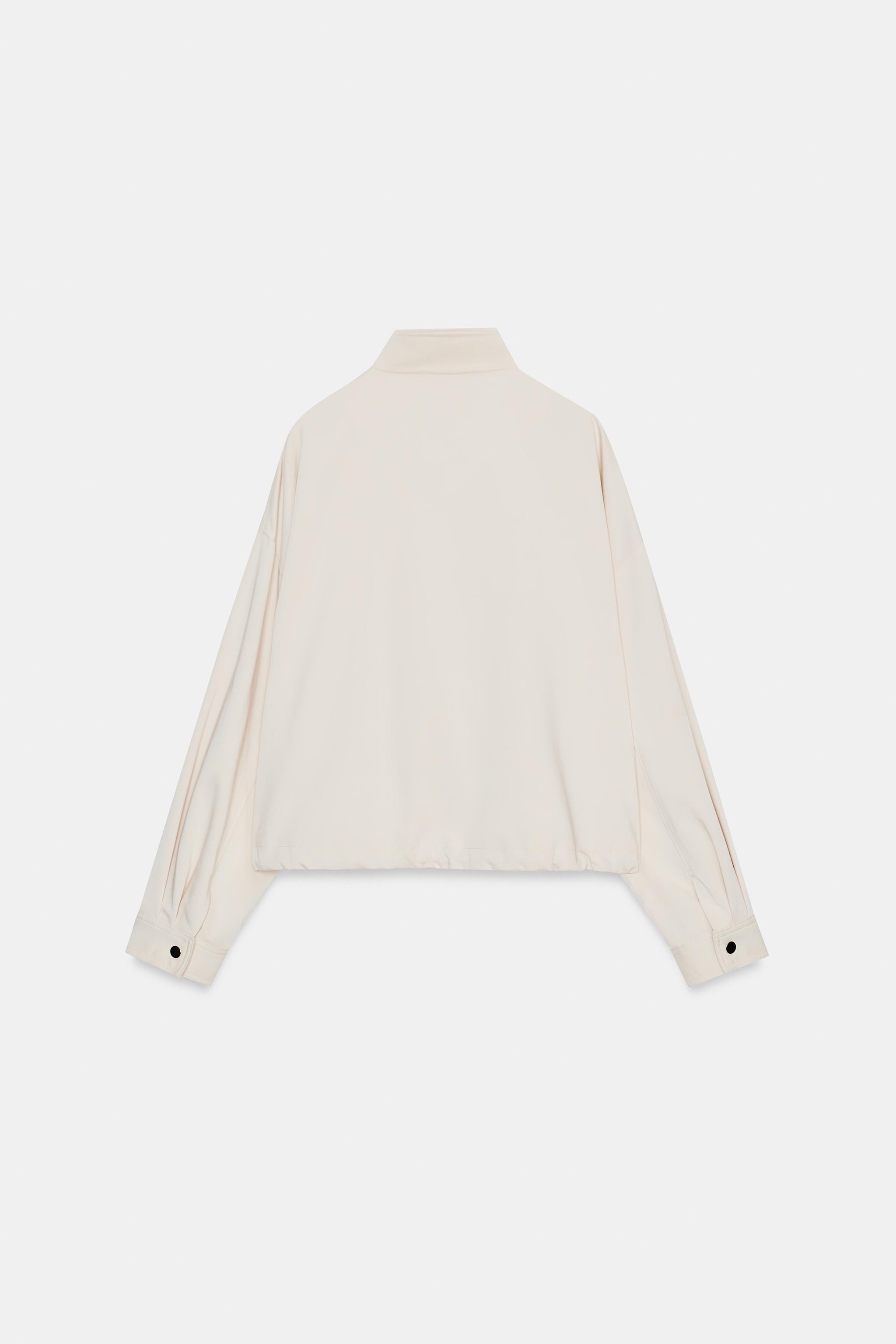 HIGH COLLAR BOMBER JACKET